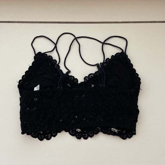 Free People Celine Bralette in Black - Picture 7 of 7
